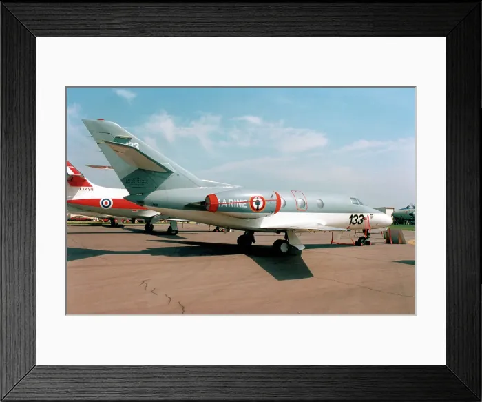 Framed Print : Dassault Falcon 10MER 133