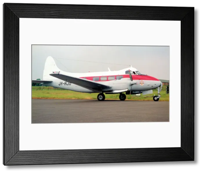 Framed Print : de Havilland Dove JY-RJU