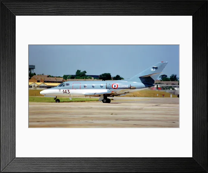 Framed Print : Dassault Falcon 10(MER) 143 Framed Print : Dassault Falcon 10(MER) 143