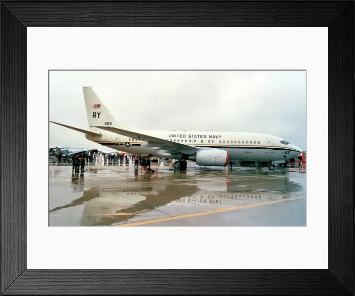 Framed Print : Boeing C-40A Clipper 165830 Framed Print : Boeing C-40A Clipper 165830