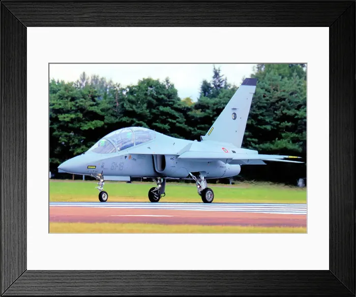 Framed Print : Alenia Aermacchi T-346A Master MM55220 - 61-16 Framed Print : Alenia Aermacchi T-346A Master MM55220 - 61-16