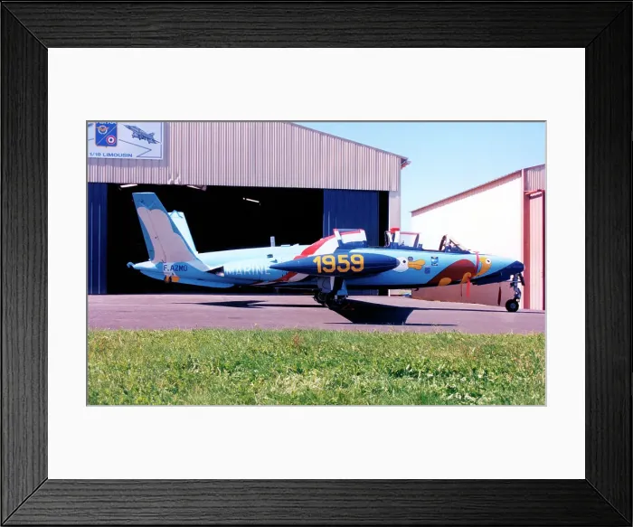 Framed Print : Fouga CM. 175 Zephyr F-AZMO Framed Print : Fouga CM. 175 Zephyr F-AZMO