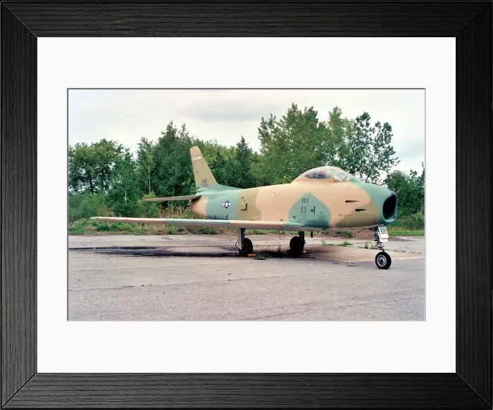 Framed Print : North American F-86H Sabre 53-1519 Framed Print : North American F-86H Sabre 53-1519
