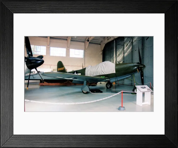 Framed Print : Bell P-63A-7BE Kingcobra G-BTWR Framed Print : Bell P-63A-7BE Kingcobra G-BTWR