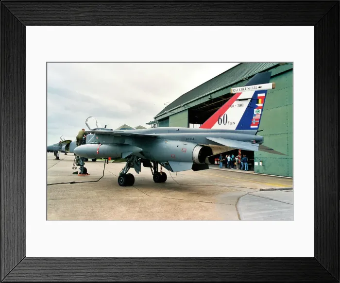 Framed Print : SEPECAT Jaguar GR. 3 XZ364 - FS Framed Print : SEPECAT Jaguar GR. 3 XZ364 - FS