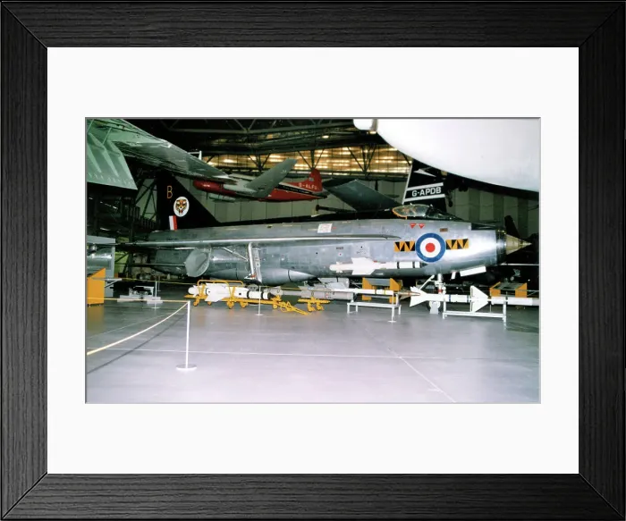 Framed Print : English Electric Lightning F. 1A XM135 Framed Print : English Electric Lightning F. 1A XM135