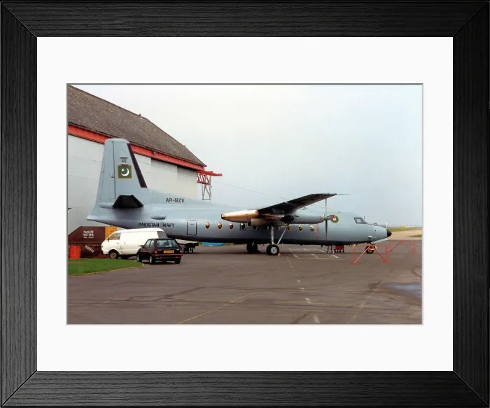 Framed Print : Fokker F-27-200 AR-NZV Framed Print : Fokker F-27-200 AR-NZV