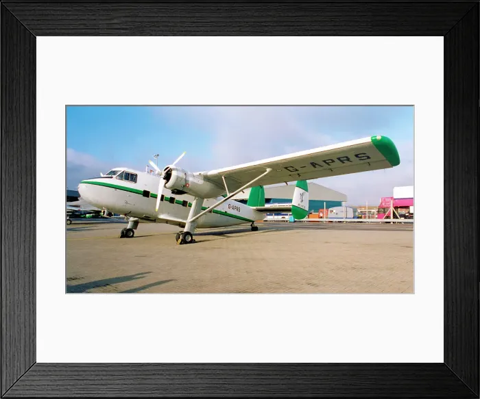 Framed Print : Scottish Aviation Twin Pioneer 3 G-APRS Framed Print : Scottish Aviation Twin Pioneer 3 G-APRS