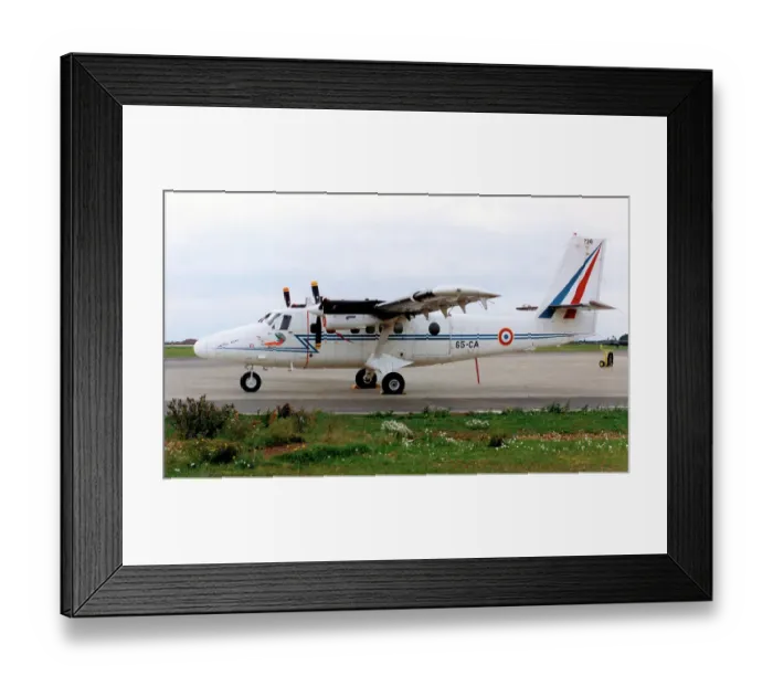 Framed Print : de Havilland Canada DHC-6-300 Twin Otter 730 - 65-CA Framed Print : de Havilland Canada DHC-6-300 Twin Otter 730 - 65-CA