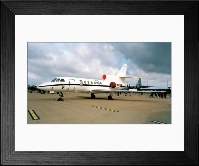 Framed Print : Dassault Falcon 50 7 Framed Print : Dassault Falcon 50 7