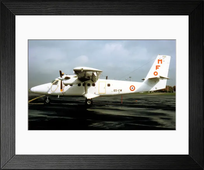 Framed Print : de Havilland Canada DHC-6-300 Twin Otter 790 - 65-CW Framed Print : de Havilland Canada DHC-6-300 Twin Otter 790 - 65-CW