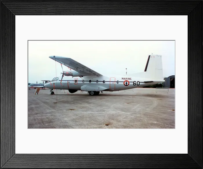 Framed Print : Aerospatiale N. 262E Fregate 60 Framed Print : Aerospatiale N. 262E Fregate 60