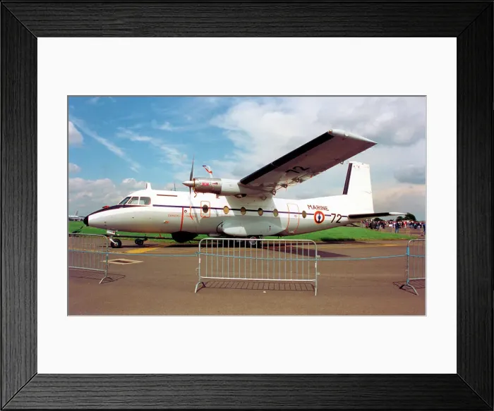 Framed Print : Aerospatiale N. 262E Fregate 72 Framed Print : Aerospatiale N. 262E Fregate 72