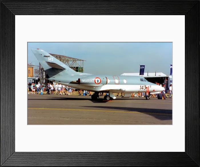 Framed Print : Dassault Falcon 10(MER) 143 Framed Print : Dassault Falcon 10(MER) 143