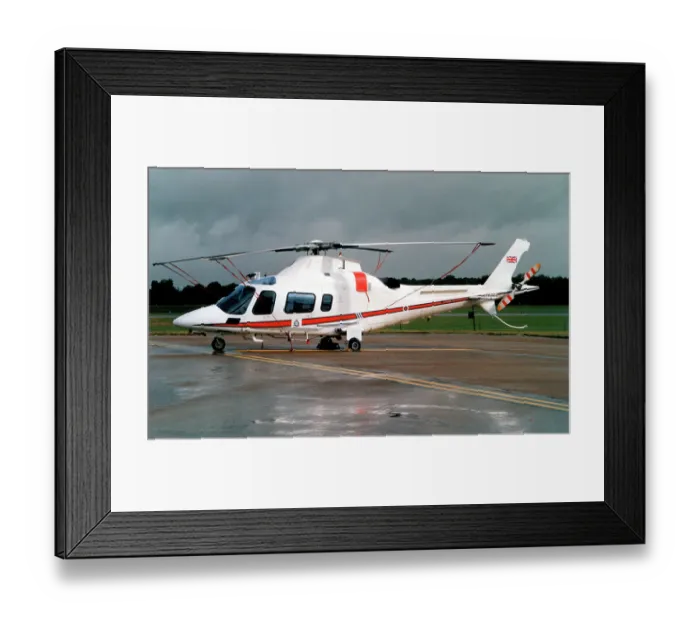 Framed Print : Agusta A. 109 E ZR322 Framed Print : Agusta A. 109 E ZR322
