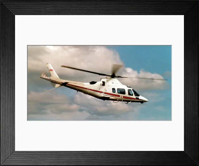 Framed Print : Agusta A. 109 E ZR321 Framed Print : Agusta A. 109 E ZR321