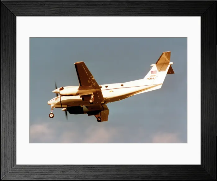 Framed Print : Beech C-12F Huron 84-00164 Framed Print : Beech C-12F Huron 84-00164