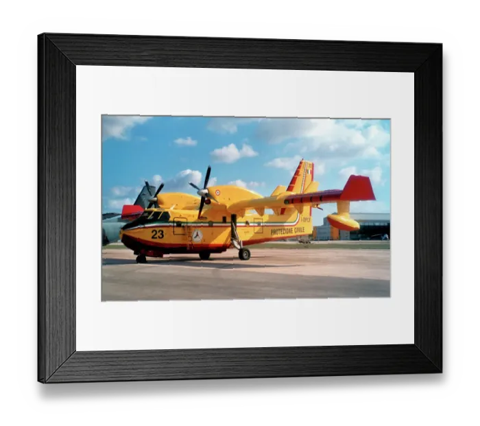Framed Print : Canadair 415 I-DPCF - 23 Framed Print : Canadair 415 I-DPCF - 23