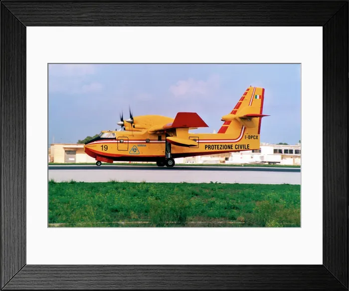 Framed Print : Canadair 415 I-DPCX - 19 Framed Print : Canadair 415 I-DPCX - 19