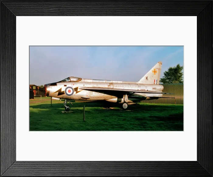 Framed Print : English Electric Lightning F. 1A 8413M - XM192