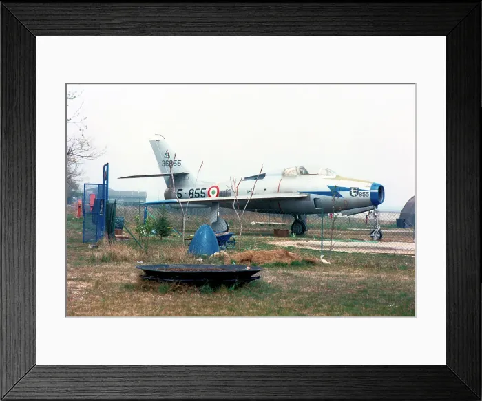 Framed Print : Republic F-84F Thunderstreak MM53-6855 Framed Print : Republic F-84F Thunderstreak MM53-6855