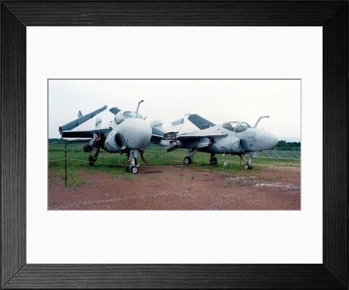 Framed Print : Grumman EA-6D Intruder 156984 & 151597 Framed Print : Grumman EA-6D Intruder 156984 & 151597
