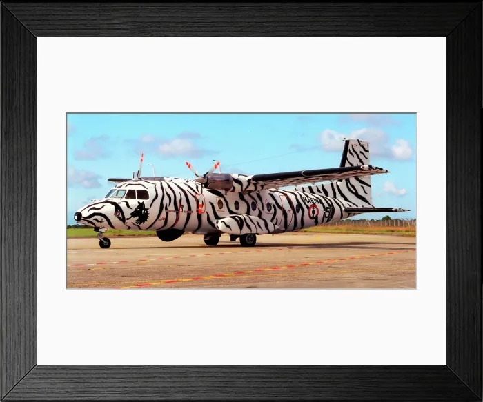 Framed Print : Aerospatiale N. 262E Fregate 51 Framed Print : Aerospatiale N. 262E Fregate 51
