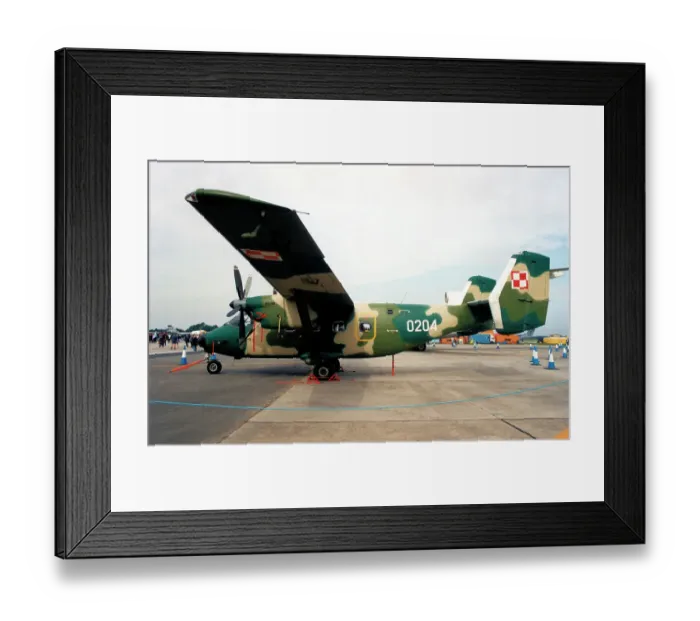 Framed Print : PZL-Mielec M-28 Bryza 0204 Framed Print : PZL-Mielec M-28 Bryza 0204