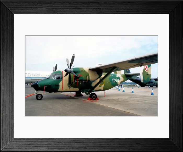Framed Print : PZL-Mielec M-28 Bryza 0204 Framed Print : PZL-Mielec M-28 Bryza 0204
