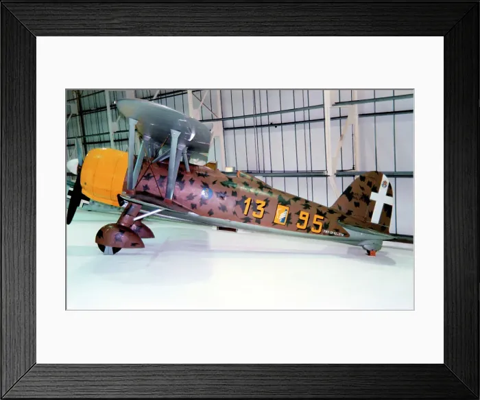 Framed Print : Fiat CR. 42 MM5701 - 13-95 - 8486M Framed Print : Fiat CR. 42 MM5701 - 13-95 - 8486M