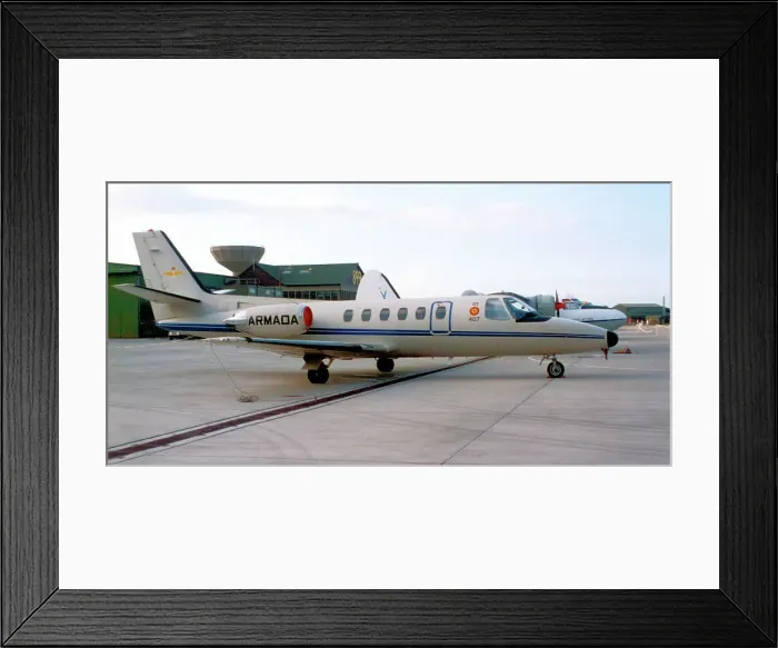 Framed Print : Cessna 550 Citation II U. 20-3 - 01-407 Framed Print : Cessna 550 Citation II U. 20-3 - 01-407