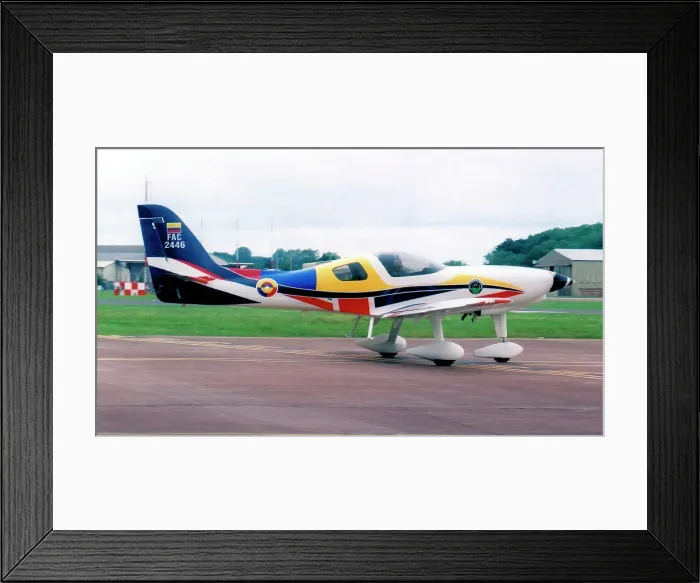 Framed Print : Lancair-CIAC T-90 Calima FAC-2446 Framed Print : Lancair-CIAC T-90 Calima FAC-2446