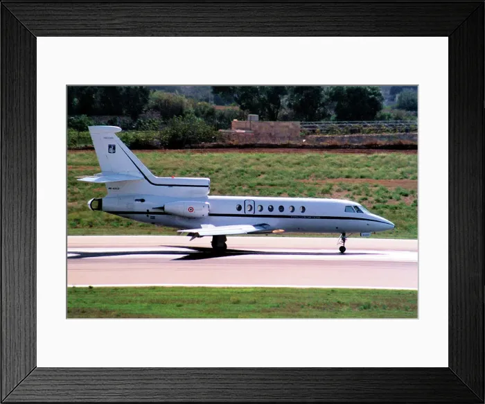 Framed Print : Dassault Falcon 50 MM62021 Framed Print : Dassault Falcon 50 MM62021