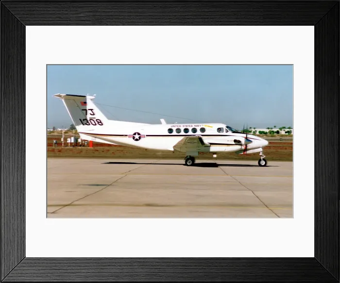 Framed Print : Beech UC-12B Huron 161308 Framed Print : Beech UC-12B Huron 161308