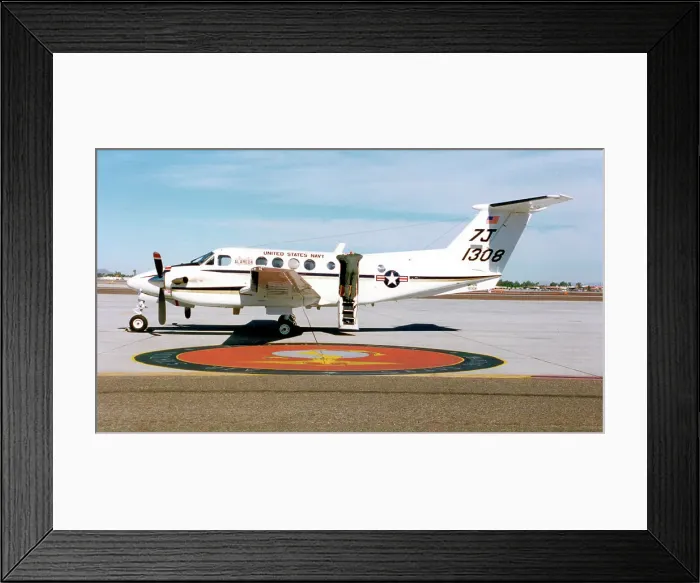 Framed Print : Beech UC-12B Huron 161308 Framed Print : Beech UC-12B Huron 161308