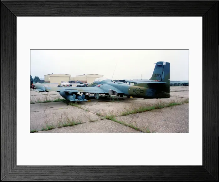 Framed Print : Cessna A-37B Dragonfly 70-1293 Framed Print : Cessna A-37B Dragonfly 70-1293