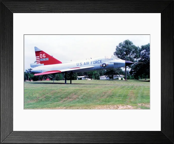 Framed Print : Convair TF-102A Delta Dagger 56-2353 Framed Print : Convair TF-102A Delta Dagger 56-2353