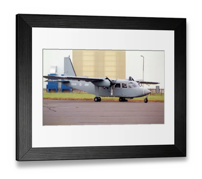 Framed Print : Britten-Norman Defender AL. 1 ZG844 Framed Print : Britten-Norman Defender AL. 1 ZG844