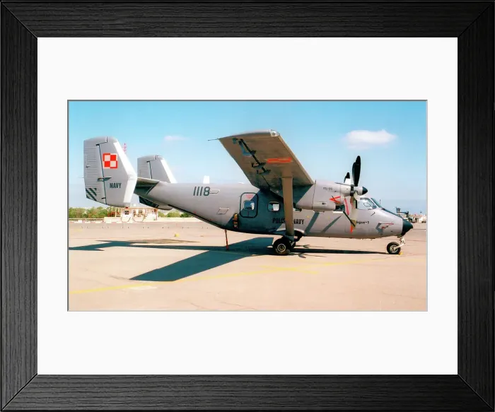 Framed Print : PZL-Mielec M-28 Bryza 1118 Framed Print : PZL-Mielec M-28 Bryza 1118