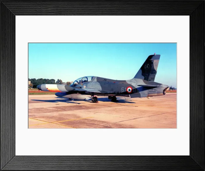 Framed Print : Aermacchi MB-339A MM54545 - 61-84 Framed Print : Aermacchi MB-339A MM54545 - 61-84