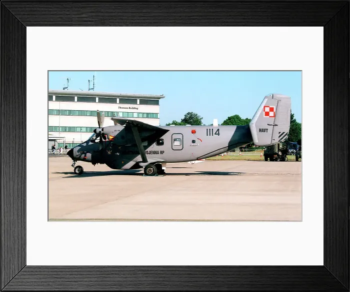 Framed Print : PZL-Mielec M-28 Bryza 1114 Framed Print : PZL-Mielec M-28 Bryza 1114