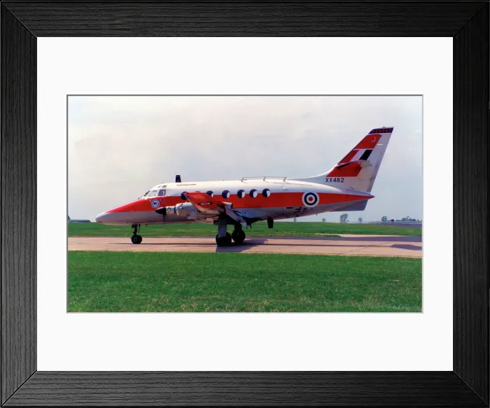 Framed Print : British Aerospace Jetstream T. 1 XX482 Framed Print : British Aerospace Jetstream T. 1 XX482