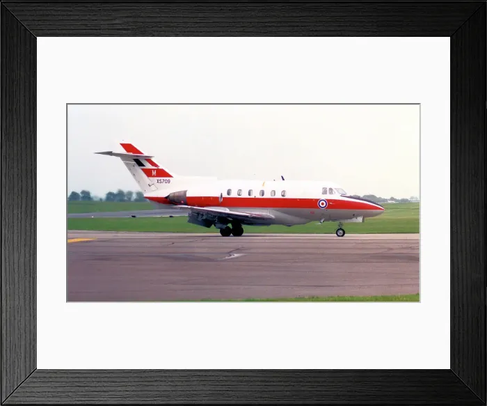 Framed Print : Hawker Siddeley Dominie T. 1 XS709 - M Framed Print : Hawker Siddeley Dominie T. 1 XS709 - M