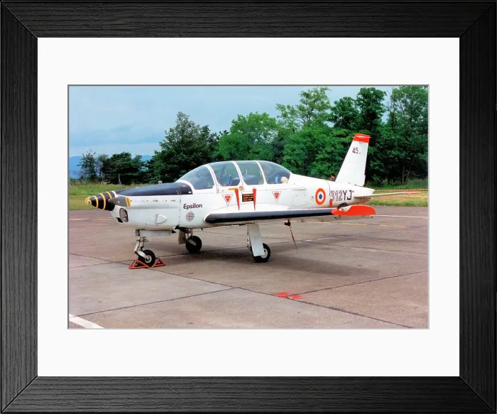 Framed Print : SOCATA Epsilon 45 - 312-YJ Framed Print : SOCATA Epsilon 45 - 312-YJ