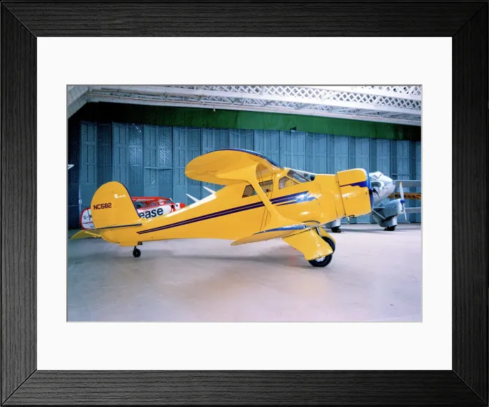 Framed Print : Beech D17S Traveller NC582 Framed Print : Beech D17S Traveller NC582