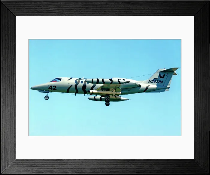 Framed Print : Learjet 35 N542PA Framed Print : Learjet 35 N542PA
