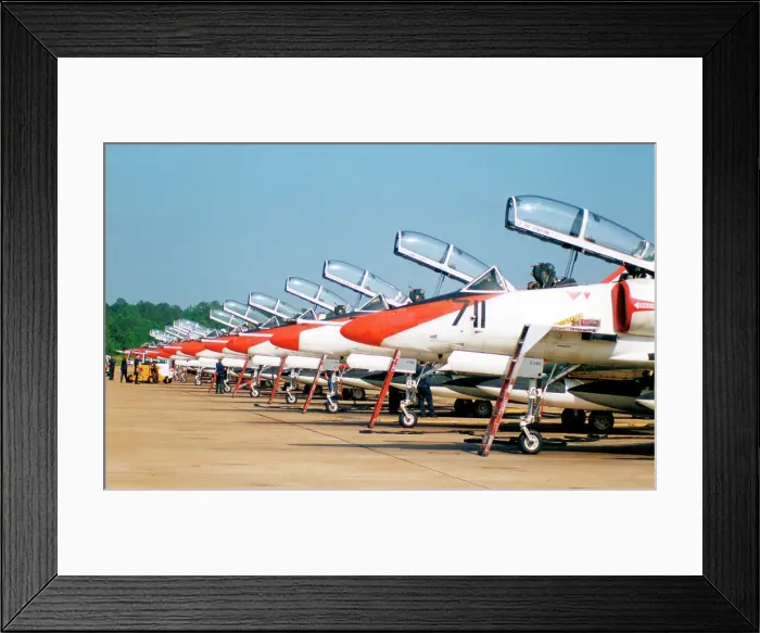 Framed Print : Douglas TA-4J Skyhawk - VT-7 flight line Framed Print : Douglas TA-4J Skyhawk - VT-7 flight line