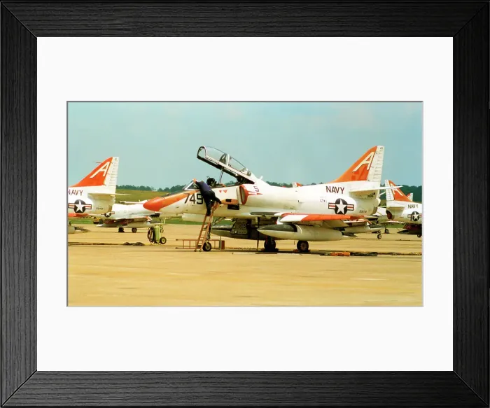 Framed Print : Douglas TA-4J Skyhawk 158718 Framed Print : Douglas TA-4J Skyhawk 158718
