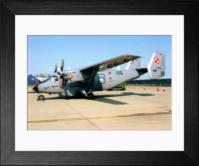 Framed Print : PZL-Mielec M-28 Bryza 1116 Framed Print : PZL-Mielec M-28 Bryza 1116