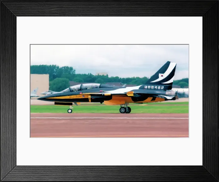 Framed Print : KAI T-50B Golden Eagle - Black Eagle 8 Framed Print : KAI T-50B Golden Eagle - Black Eagle 8